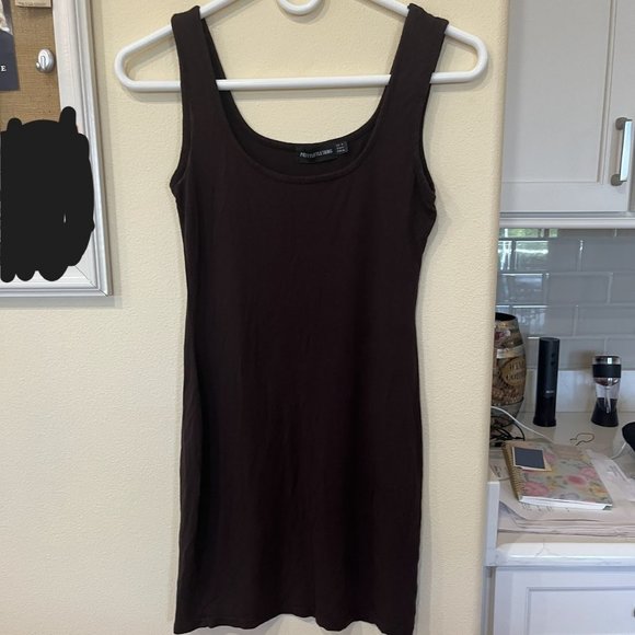 Brown Mini Dress - Picture 1 of 2